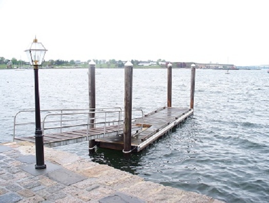 Bonniecrest Dinghy Dock Area Bonniecrest Dinghy Dock Area
